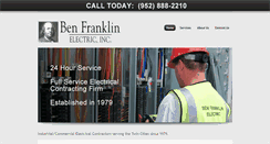 Desktop Screenshot of benfranklinelectric.com