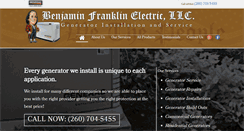 Desktop Screenshot of benfranklinelectric.org